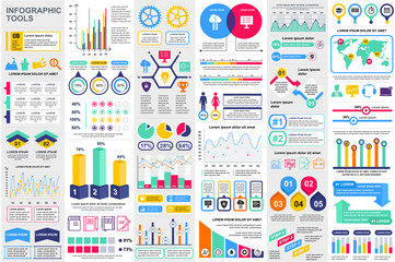 Infographic elements data visualization vector design template. Can be used for steps, options, business processes, workflow, diagram, flowchart concept, timeline, marketing icons, info graphics.