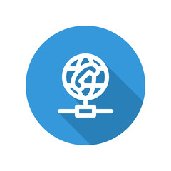 Vector illustration icon for VOIP server