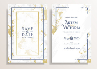 vector illustration. Graphics template for wedding invitation or flyers. Vector example save the date layout of the card. Paper A4. elegant creative design
