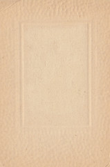 Texture old paper with traces of scuffs and stains. Vintage paper. Retro card. Isolated on white.