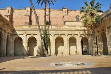 Fototapeta na wymiar Catedral de Almería, Andalucía, España 