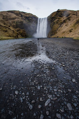 waterfall in iceland
