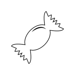 candy icon. Element of eating for mobile concept and web apps icon. Outline, thin line icon for website design and development, app development