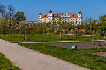 View from the Castle Gardens to the Chateau