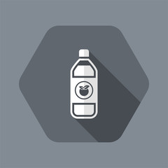 Vector illustration of single isolated fruit juice icon