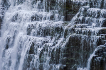 Fototapeta na wymiar Letchworth Waterfall