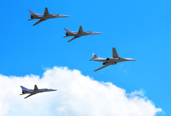 Military  aircraft in flight
