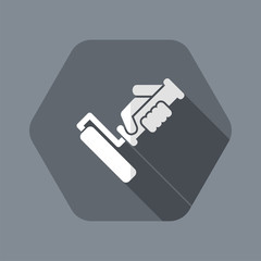 Painter roll icon © Myvector