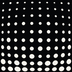 halftone dot seamless pattern, minimal geometric abstract background