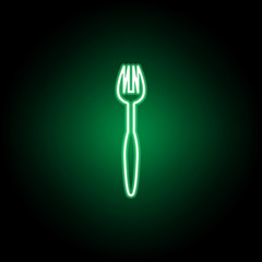 Seafood fork icon. Can be used for web, logo, mobile app, UI, UX