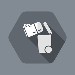 Separate waste collection icon