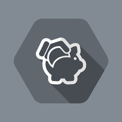 Business coin icon