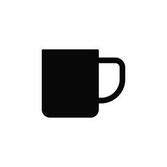 Cup, mug  icon. Element of kitchen for mobile concept and web apps illustration. Thin flat icon for website design and development, app development. Premium icon