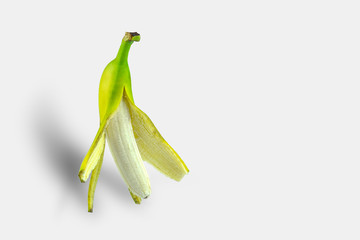 Exhibitionism, banana with open crust