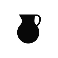 Jug  icon. Element of kitchen for mobile concept and web apps illustration. Thin flat icon for website design and development, app development. Premium icon