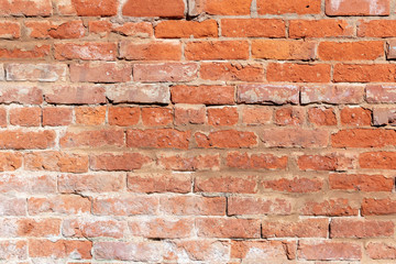 Full frame brick wall background