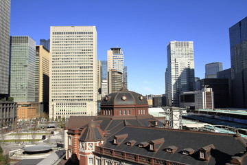 Obraz premium 東京駅 丸の内駅舎