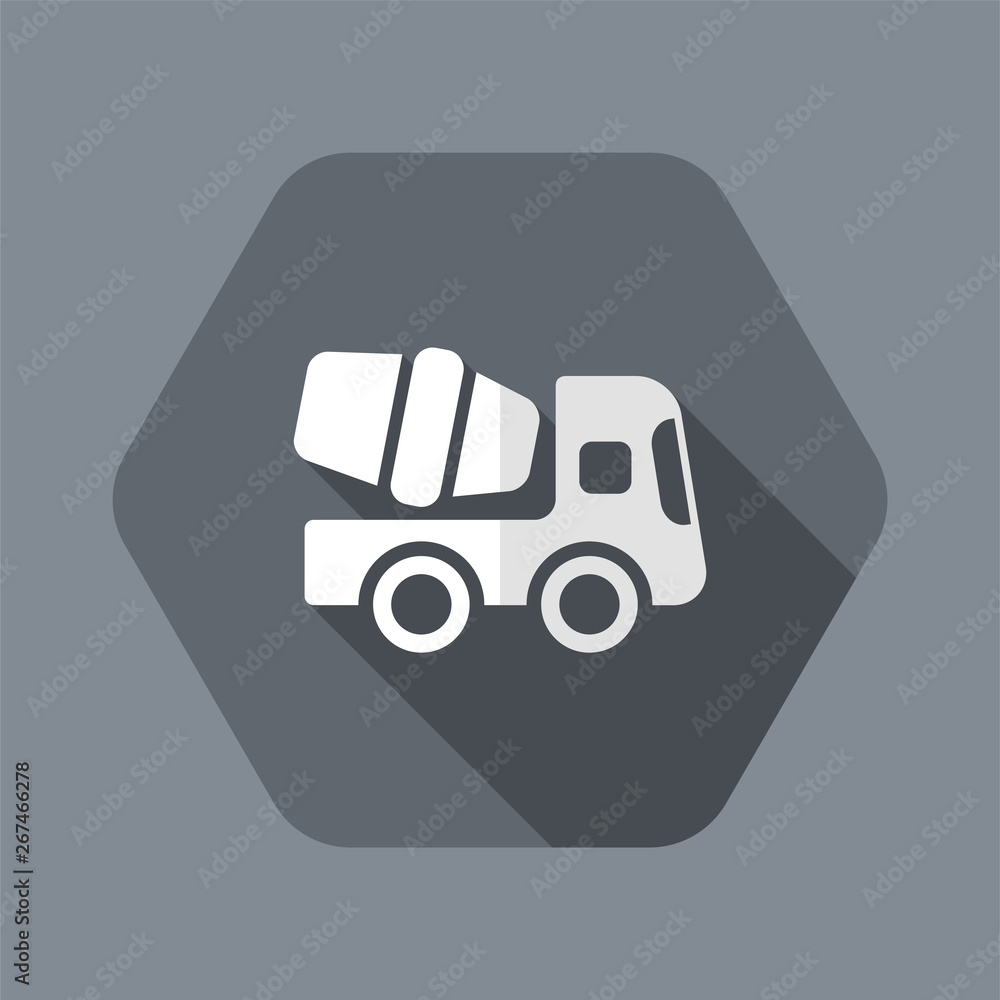 Poster work in progress - vector flat minimal icon