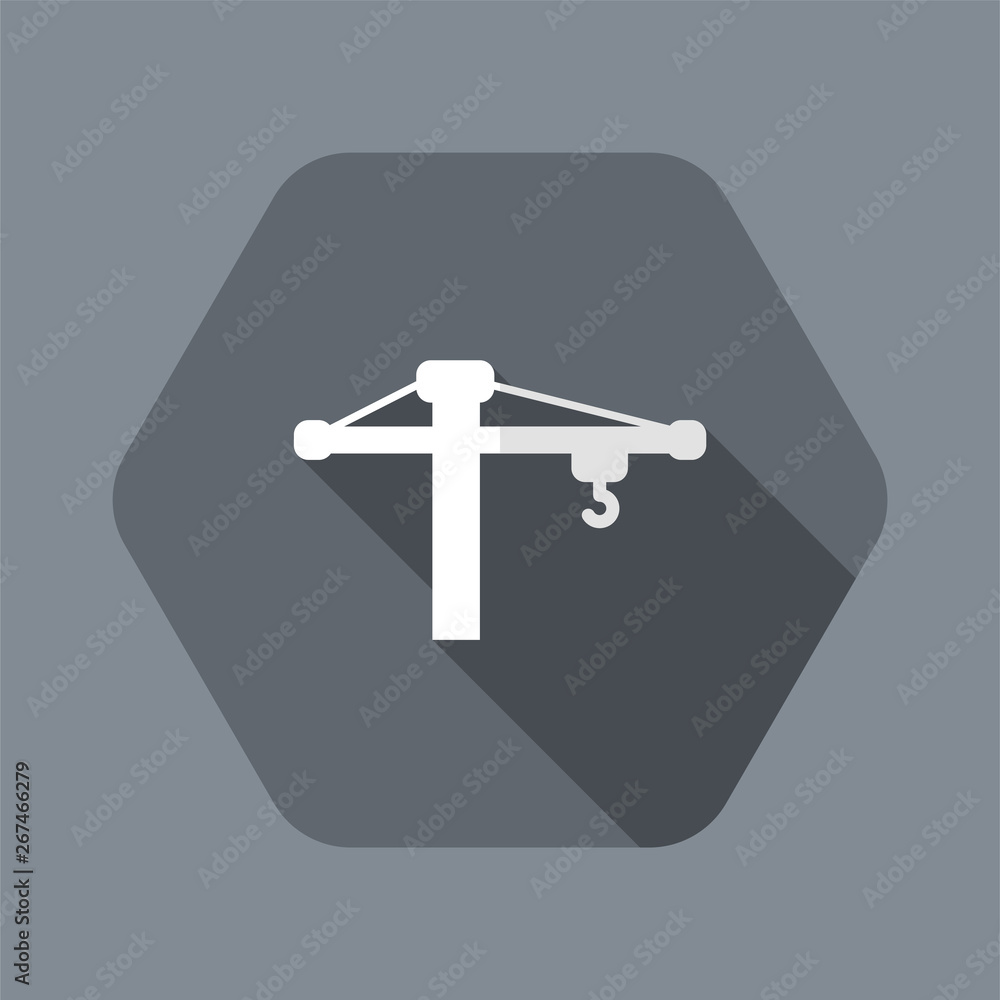 Poster work in progress - vector flat minimal icon