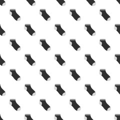 Sport sock pattern seamless vector repeat for any web design