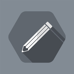 Pencil modern vector icon