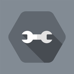 Wrench - Assistance vector web icon
