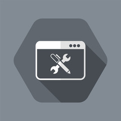 Obraz premium Application for project and design