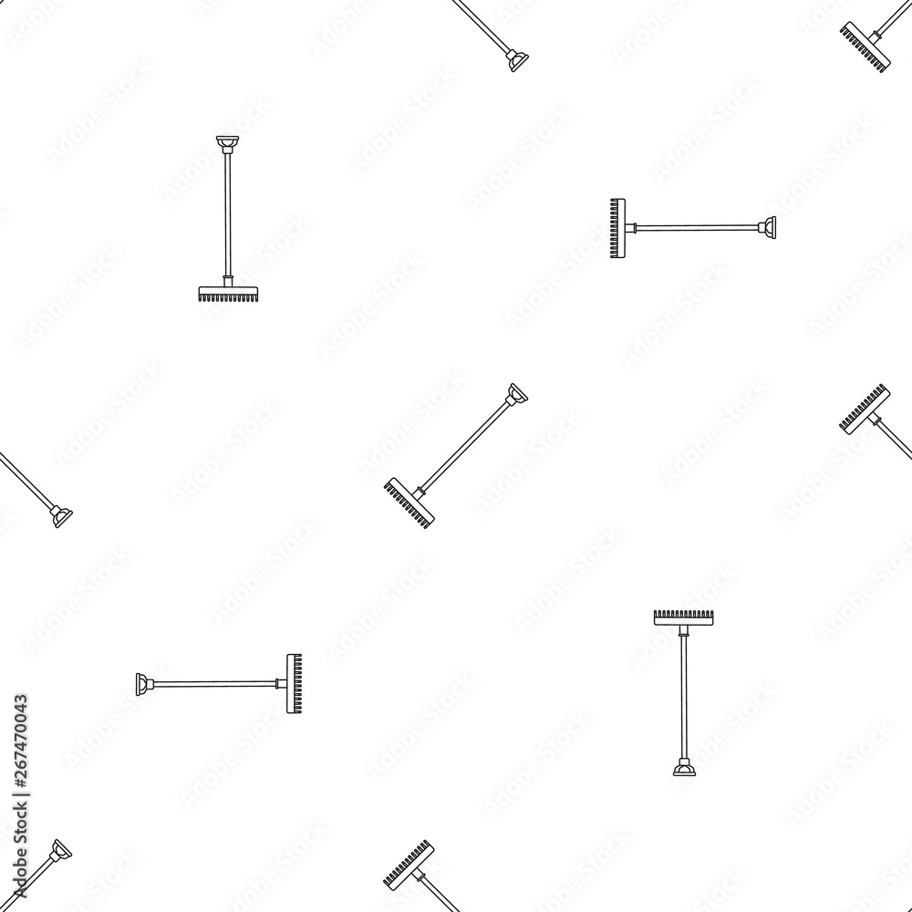 Poster rake pattern seamless vector repeat geometric for any web design