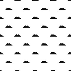 Rain cloud pattern seamless vector repeat geometric for any web design