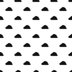 Big cloud pattern seamless vector repeat geometric for any web design