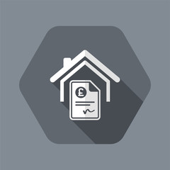 Home cost icon - Sterling