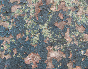 old grunge cracked oil paint texture