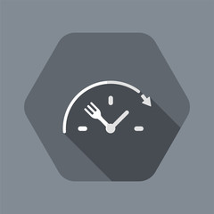 Full time food services - Vector web icon