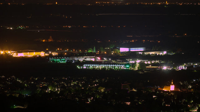 city achern at night