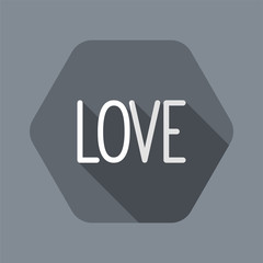 Love symbol - Vector icon for computer website or application