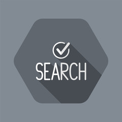 Digital search - Vector icon for computer website or application
