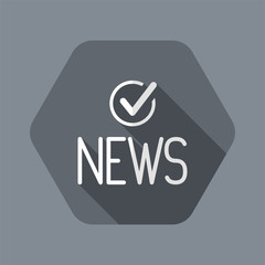 News online - Vector icon for computer website or application