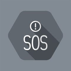 Sos - Vector icon for computer website or application