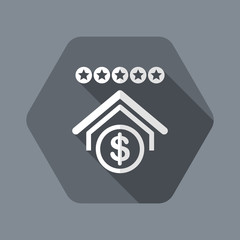 Bank rating icon