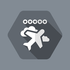 Obraz premium Airline rating