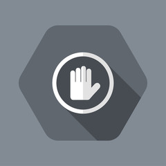 Alt gesture concept icon