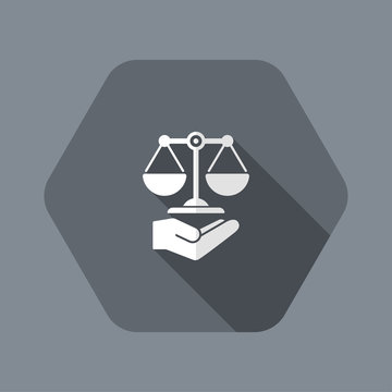 Legal Assistance Service Icon