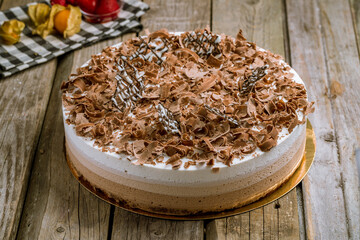 A piece of Cake, three of chocolate