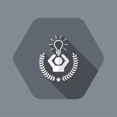 Innovation prize symbol icon