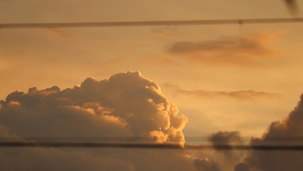 Fototapeta premium cumulos nimbus