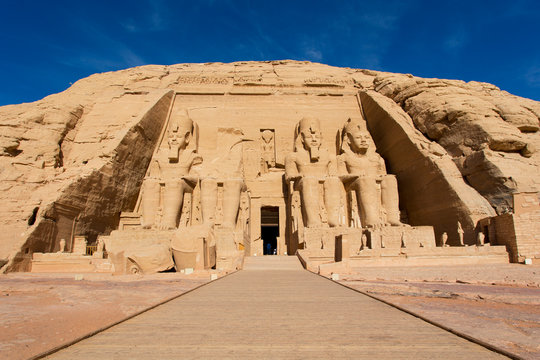 Abu Simbel Egypt entrance temple 
