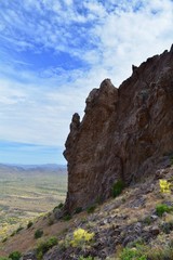 Superstition Mountains Mesa Arizona Rock Desert 