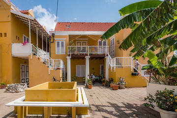 Otrobanda Side streets Views around the Caribbean Island of Curacao