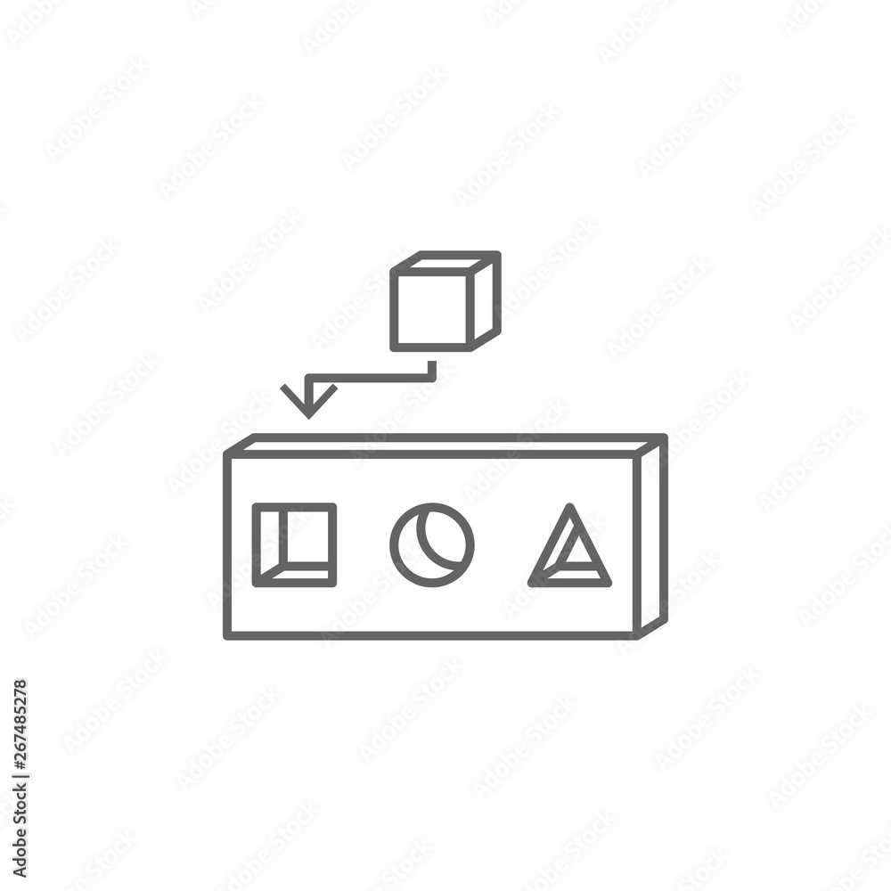 Poster digital business, experience icon. element of digital business icon. thin line icon for website desi