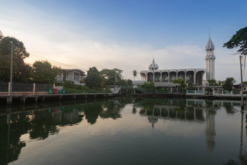 Fototapeta na wymiar An Kup Ro Mosque in Bangkok , Thailand
